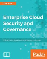 Enterprise cloud security and governance : efficiently set data protection and privacy principles /