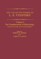 The collected works of L.S. Vygotsky /