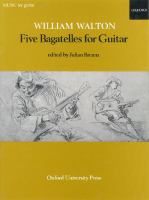 Five bagatelles for guitar /