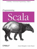 Programming Scala /
