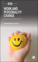 Work and personality change : what we do makes who we are /