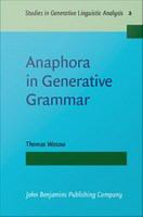 Anaphora in generative grammar /