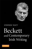 Beckett and contemporary Irish writing /