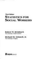 Statistics for social workers /