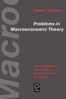 Problems in macroeconomic theory : solutions to exercises from Thomas J. Sargent's Macroeconomic theory, second edition /