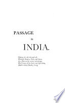 Passage to India.