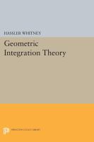 Geometric integration theory.