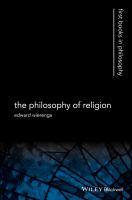 The philosophy of religion /