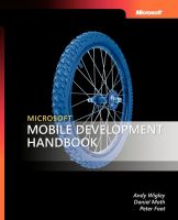 Microsoft Mobile development handbook /