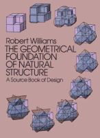 The geometrical foundation of natural structure : a source book of design /