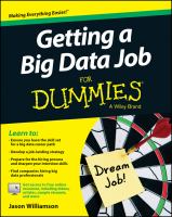 Getting a Big Data Job For Dummies.