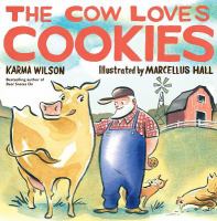The cow loves cookies /