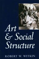 Art and social structure /