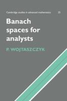 Banach spaces for analysts /