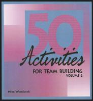 50 activities for teambuilding.