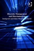 Diversity management and discrimination : immigrants and ethnic minorities in the EU /