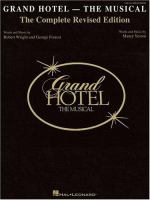 Grand Hotel : the musical: vocal selections /