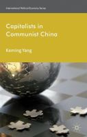 Capitalists in communist China /