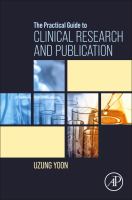 The practical guide to clinical research and publication /