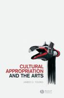 Cultural appropriation and the arts /