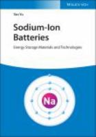 Sodium-ion batteries : energy storage materials and technologies /