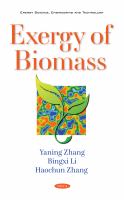 Exergy of biomass /