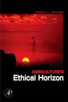 Agriculture's ethical horizon /